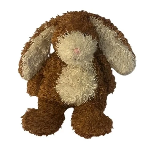 Jellycat Bramble Bunny Rabbit Soft Plush Toy - Brown - 7" Retired