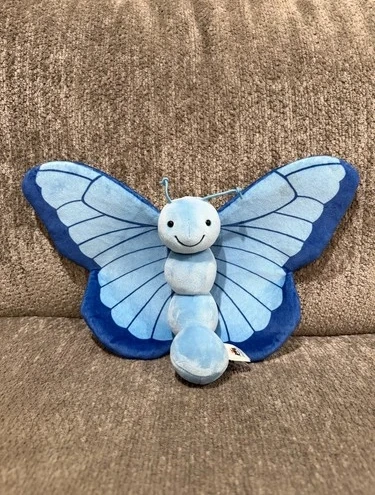 Jellycat Iris Breezy Butterfly Blue Plush Stuffed Animal Retired Rare