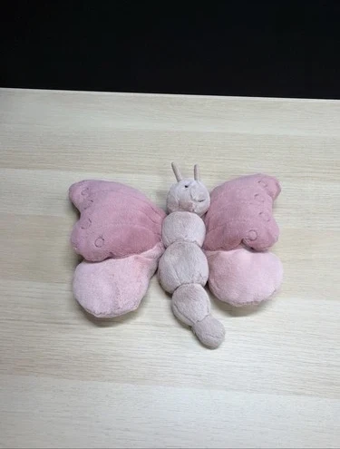 Jellycat London Butterfly Beatrice Rosy Pink Plush Stuffed 10" **Tag Cut Off**