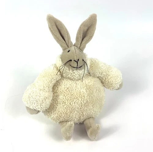 Jellycat Poloneck Peeker Bunny Rabbit 5" Cream Sweater Jumper Retired Rare