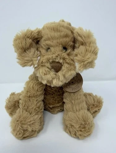 Jellycat Tiny Fuddlewuddle RETIRED Brown Plush Puppy Dog Lovey w/ Tag