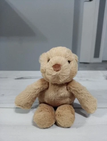 Jellycat Tiny Smudge Bear Authentic 4.5" Soft Plush Retired