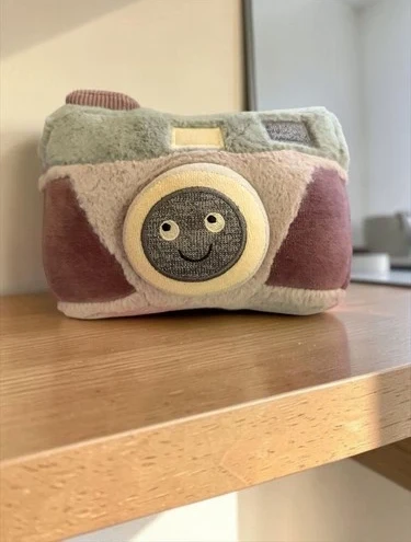 Jellycat Wiggedy Camera Plush Toy with Sound