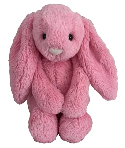 RETIRED Jellycat Bashful SORBET BUNNY Medium candy pink