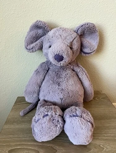 Retired Jellycat Lavender piper mouse Plush Stuffed Animal Medium