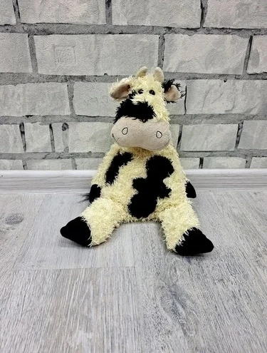 Vintage Jellycat Junglie Cow Bull Plush Stuffed Animal Retired 2000s Original